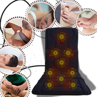 Full Body Heated Massage Pad - Vibration Back Massage Mat