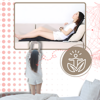 Full Body Heated Massage Pad - Vibration Back Massage Mat