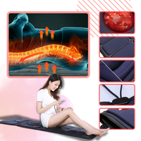 Full Body Heated Massage Pad - Vibration Back Massage Mat