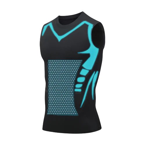 Tourmaline Posture Corrector Vest | Ionic Shaping Sleeveless T-Shirt