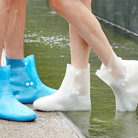 Slip On Transparent Rain Boots