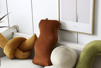 Soft Retro Shapes Pillow