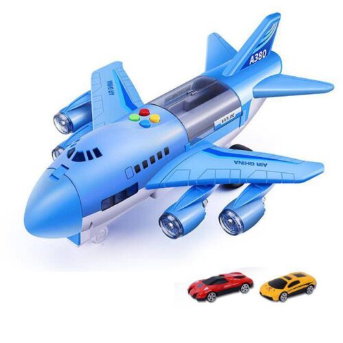 Interactive LED Light and Sound RC Plane for Kids