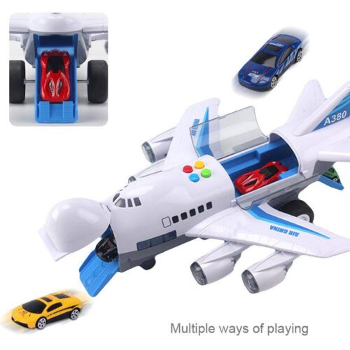 Interactive LED Light and Sound RC Plane for Kids