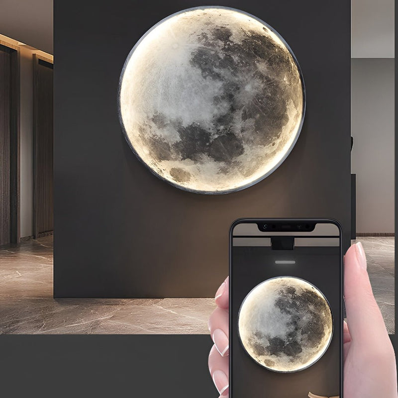 Lunar Dimmable LED Modern Wall Sconce