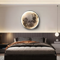 Dimmbare moderne LED-Wandleuchte Lunar