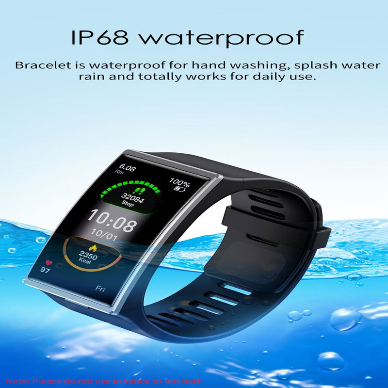 Blood Pressure Smart Watch - Heart Rate Monitor & Fitness Tracker