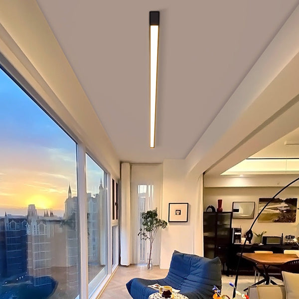 Stepless Dimming LED Modern Ceiling Light with Remote Control