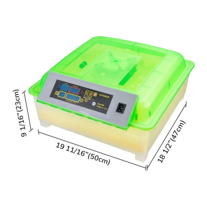 56-Egg Automatic Incubator & Hatcher | Digital Temperature Control