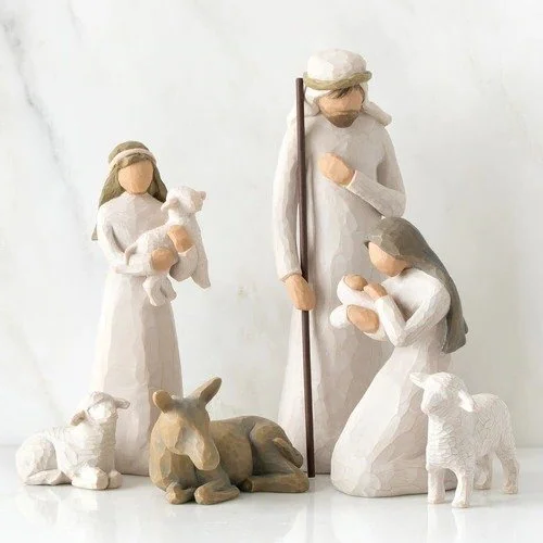 Complete 20-Piece Nativity Scene Set for Christmas Decor