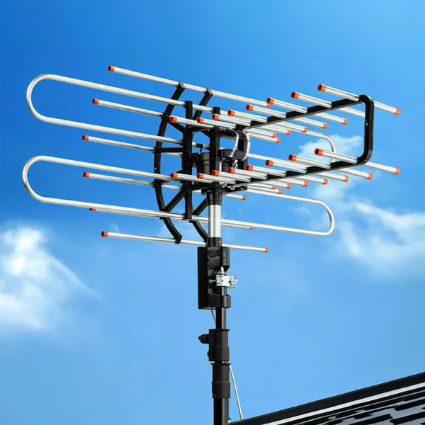 Outdoor Long Range 500+ Mile TV Antenna with UHF/VHF/FM Radio