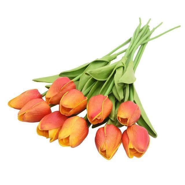 10x Artificial Tulips Flowers