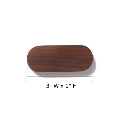 Magnetischer Schlüsselhalter aus Holz für die Wand