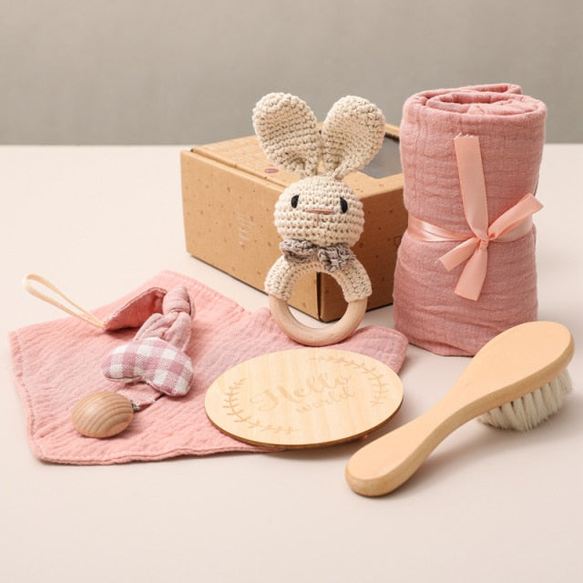 Cute Baby Animal Themed Gift Set Box for Newborns