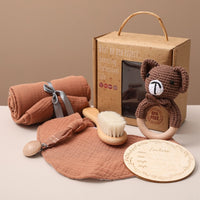 Cute Baby Animal Themed Gift Set Box for Newborns