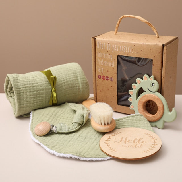 Cute Baby Animal Themed Gift Set Box for Newborns