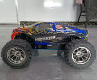 Schneller RC-Benzin-Nitro-Offroad-Monstertruck im Maßstab 1:10 mit zwei Geschwindigkeiten