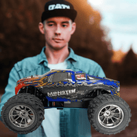 Schneller RC-Benzin-Nitro-Offroad-Monstertruck im Maßstab 1:10 mit zwei Geschwindigkeiten