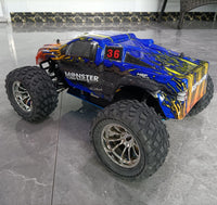 Schneller RC-Benzin-Nitro-Offroad-Monstertruck im Maßstab 1:10 mit zwei Geschwindigkeiten