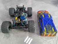 Schneller RC-Benzin-Nitro-Offroad-Monstertruck im Maßstab 1:10 mit zwei Geschwindigkeiten