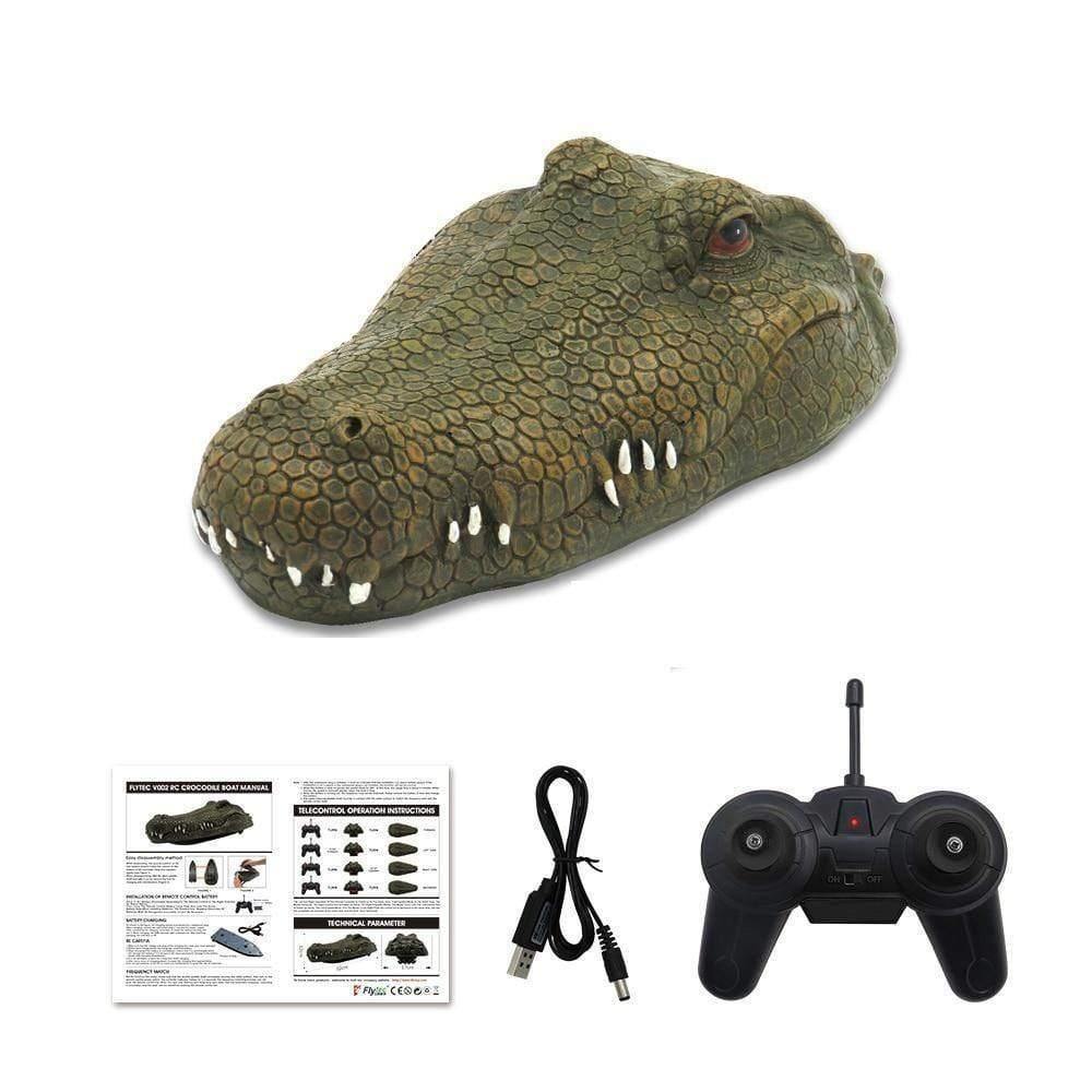 Crocodile Prank Alligator Head RC Boat 2.4G Remote Control Electric Toy
