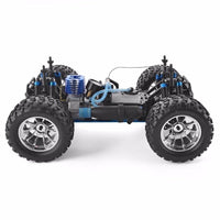 Schneller RC-Benzin-Nitro-Offroad-Monstertruck im Maßstab 1:10 mit zwei Geschwindigkeiten