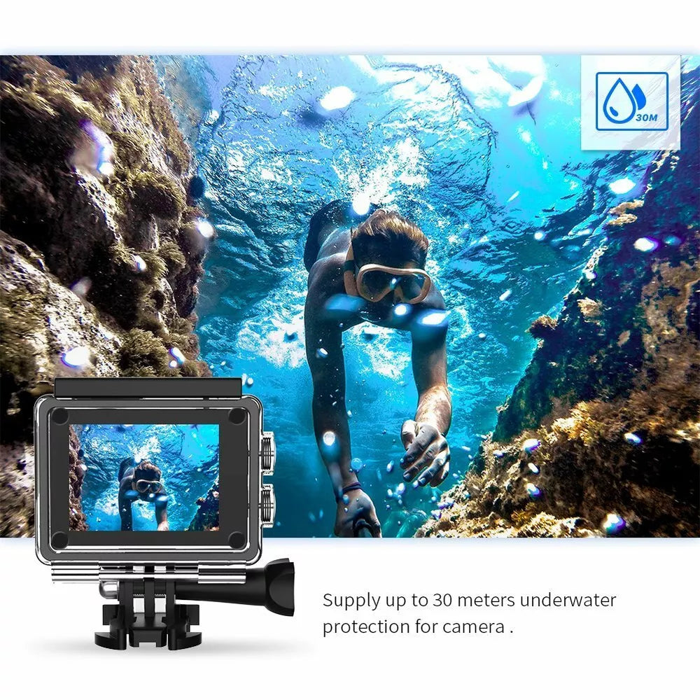 4K Waterproof Action Camera SJ9000 WiFi Sports Camcorder with Remote