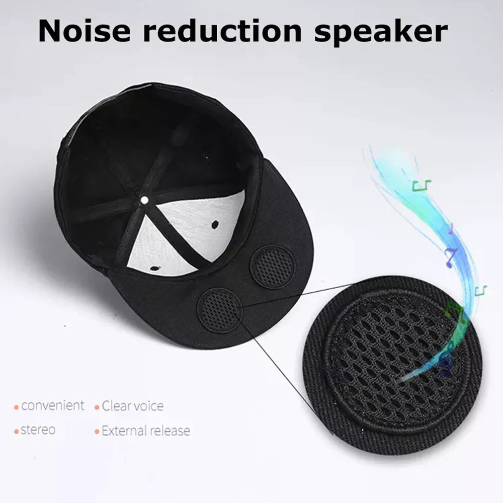 Bluetooth Speaker Baseball Cap – Wireless, Waterproof, and Stylish