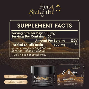 Pure 100% Himalayan Shilajit, GOLD GRADE