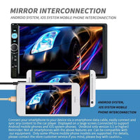 7" Double 2 DIN Car MP5 Player – Bluetooth Touch Screen Stereo Radio with Backup Camera