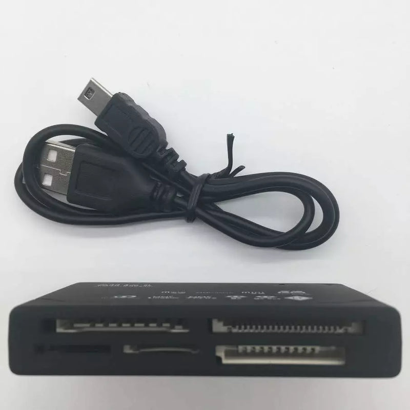 26-in-1 USB 2.0 High-Speed Memory Card Reader for CF, xD, SD, MS, SDHC