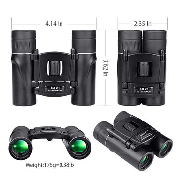 8x21 Kompakt-Zoom-Fernglas 1000m