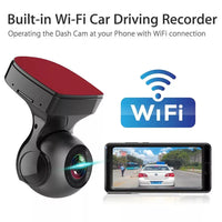 170° WiFi Dash Cam Recorder HD 1080P Car Camera with G-Sensor