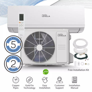 12000 BTU Mini Split Air Conditioner 16.9 SEER Ductless Cooling 220V