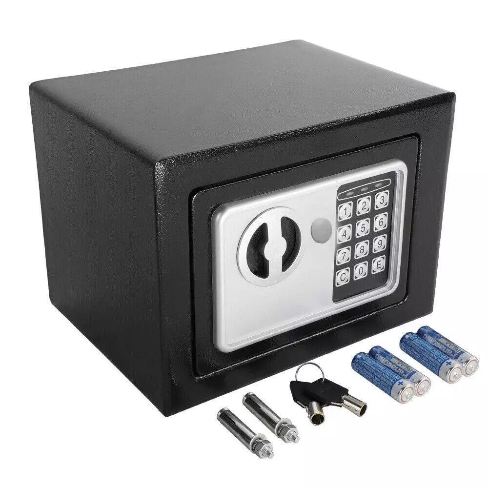 Electronic Digital Safe Box with Keypad Lock for Home, Office, Cash, Jewelry & Guns