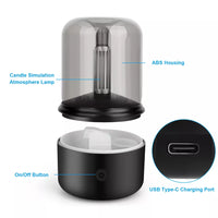 Ultrasonic Aromatherapy Humidifier Essential Oil Diffuser with LED Lights