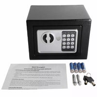 Electronic Digital Safe Box with Keypad Lock for Home, Office, Cash, Jewelry & Guns