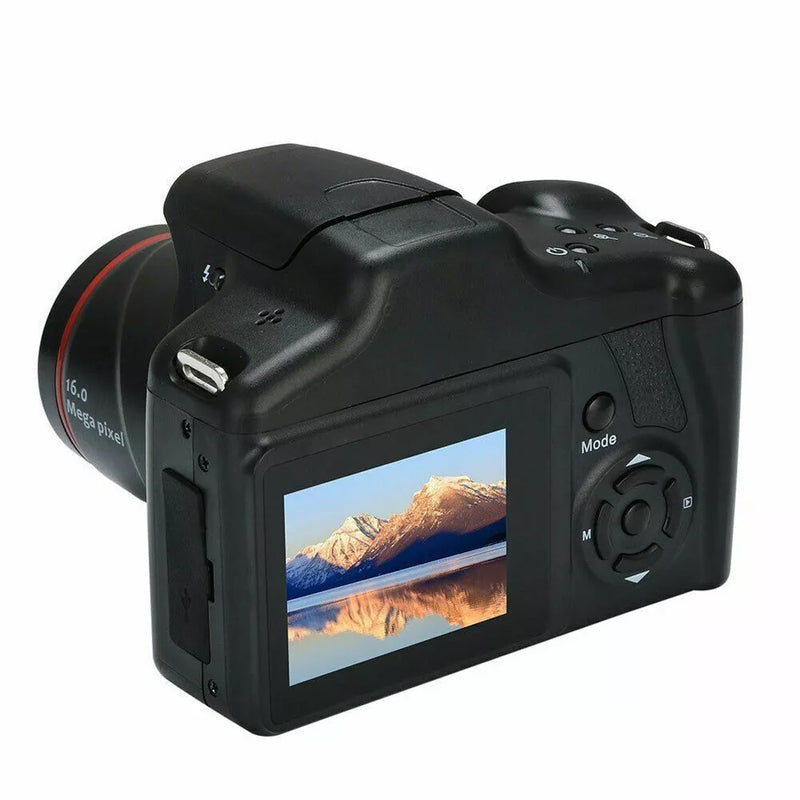 16MP Digital Camera with 16X Zoom & Anti-Shake – 1080P HD, 3.0 Inch LCD Screen, Built-in Mic