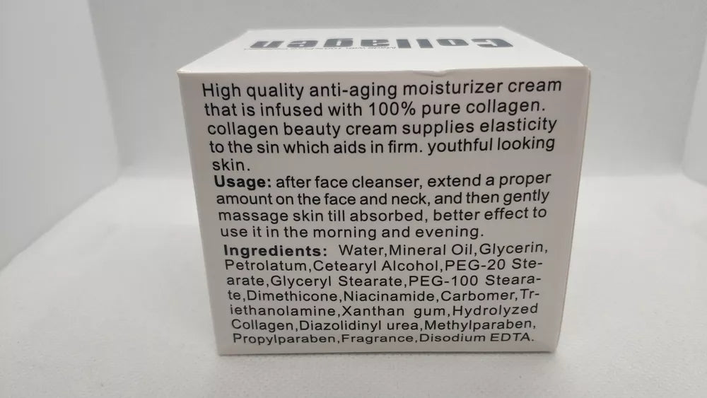 Pure Collagen Beauty Cream Anti Aging Wrinkles Moisturizing 80g