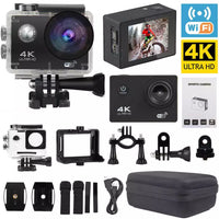 4K Waterproof Action Camera SJ9000 WiFi Sports Camcorder with Remote