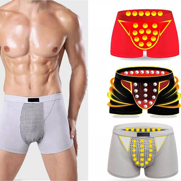 Magnetic Therapy Men’s Boxer Shorts – Prostate Health & Comfort