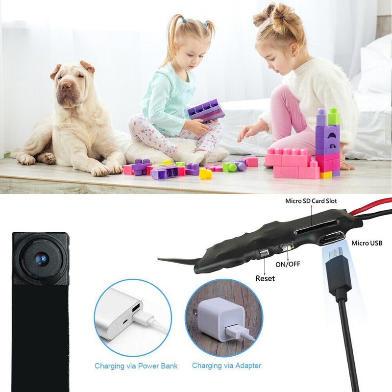 4K WIFI Wireless Spy Mini Kamera Pinhole DIY versteckte HD Schraube IP DVR Nanny Cam