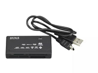 26-in-1 USB 2.0 High-Speed Memory Card Reader for CF, xD, SD, MS, SDHC