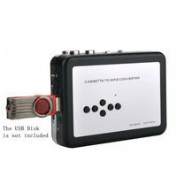 Portable Cassette to MP3 Format Converter Save to USB Flash Drive Music Player