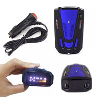 360° Car Radar Detector with GPS – 16-Band V7 Speed & Safety Laser Detection