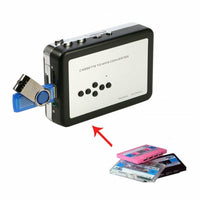 Portable Cassette to MP3 Format Converter Save to USB Flash Drive Music Player