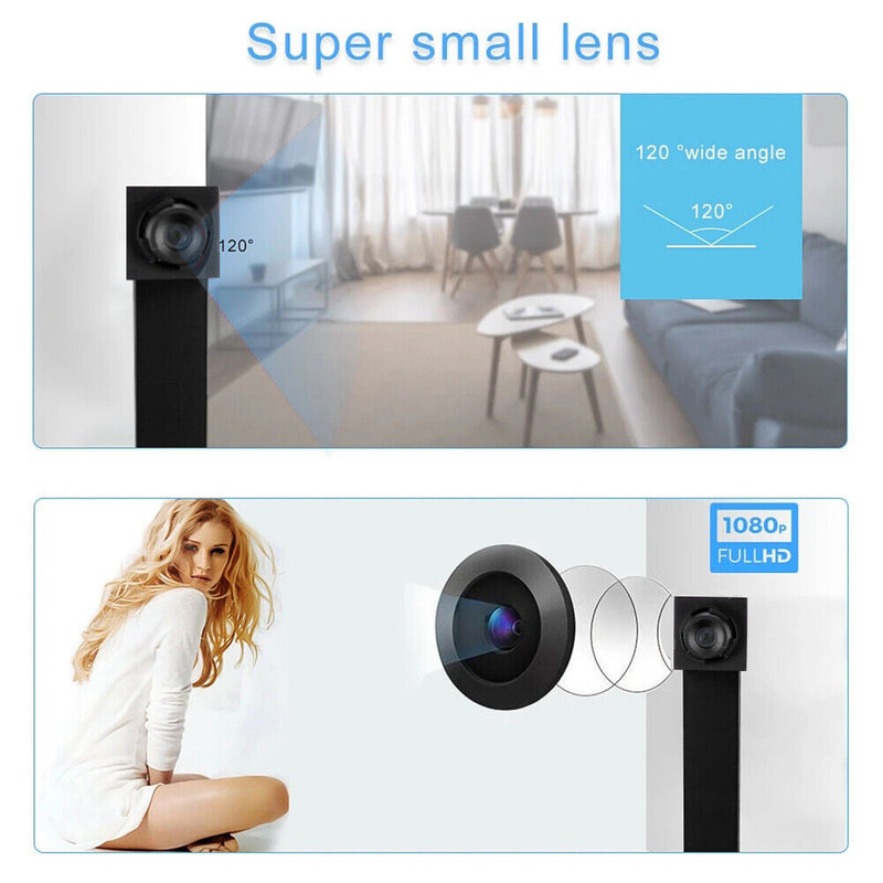 4K WIFI Wireless Spy Mini Kamera Pinhole DIY versteckte HD Schraube IP DVR Nanny Cam