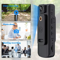 20-Hour 1080P Mini Police Body Camera HD 180° Video DVR with IR Night Vision