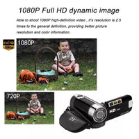 1080P HD Camcorder Digital Video Camera with 24MP, 16X Zoom, TFT LCD & Night Vision