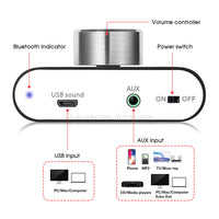 Bluetooth 5.0 Stereo Audio Verstärker Receiver 2 Kanal Klasse D Mini Hi-Fi Verstärker